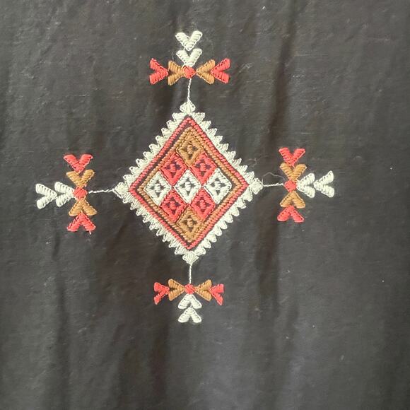 Label Rita Kumar Tunic Dress Size 4 Anthropology Mini Embroidred Pockets - Picture 6 of 10